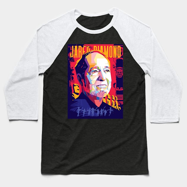 Jared Diamond Baseball T-Shirt by difrats